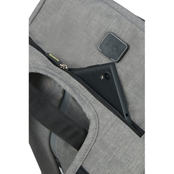 Samsonite Securipak 15,6" rygsæk, grå